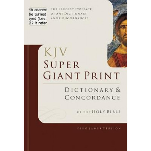 KJV Super Giant Print Dictionary & Concordance