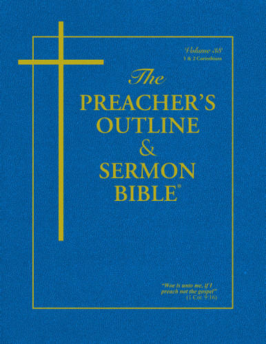 KJV Preacher's Outline & Sermon Bible -  1 & 2 Corinthians