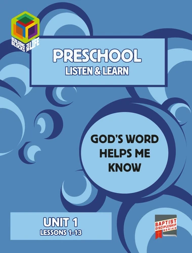 Baptist Discipleship Series- Preschool Listen & Learn - Winter Quarter