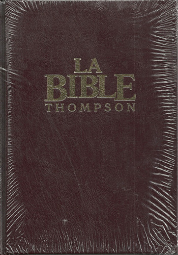 French Thompson Chain Reference Bible (Revised Louis Segond) - Hardcover