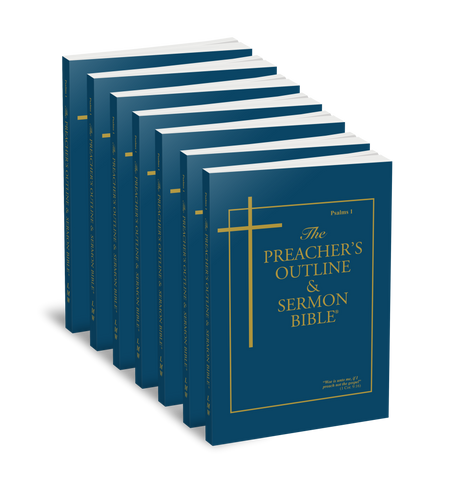 KJV Preacher's Outline & Sermon Bible - 44 - Volume New Testament and Old Testament Collection