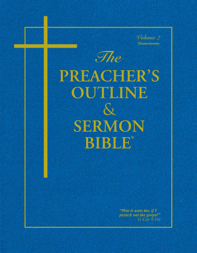 KJV Preacher's Outline & Sermon Bible - Deuteronomy