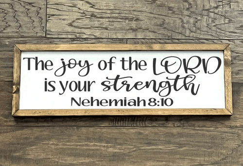 Scripture Wall Art - Nehemiah 8:10