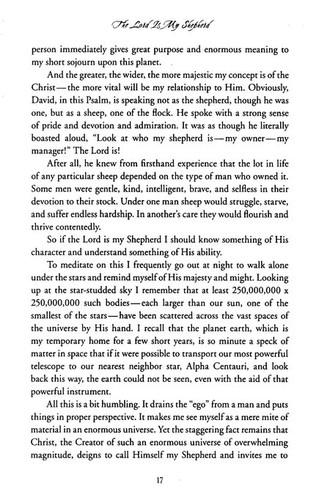 A Shepherd Looks at Psalm 23