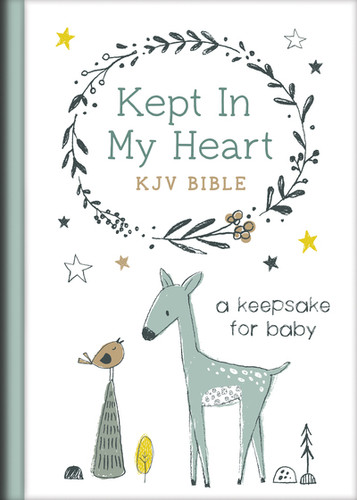 KJV Kept in My Heart Boy's Bible - Hazel Woodland