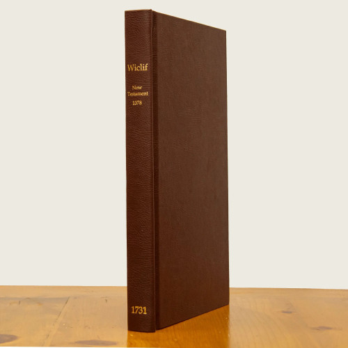 1378 Wycliffe New Testament - Facsimile Edition