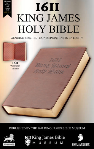 1611 King James Bible - Original Facsimile - Brown Softcover