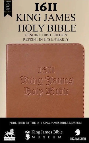 1611 King James Bible - Original Facsimile - Tan Softcover