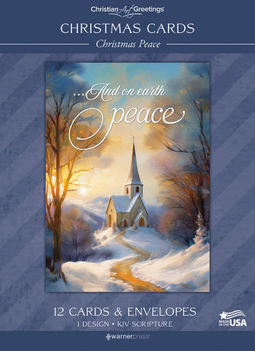 KJV Greeting Card - Christmas Peace