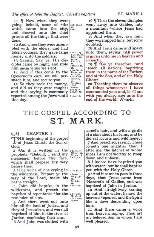 KJV Turquoise Reference Bible (Cambridge) - The KJV Store