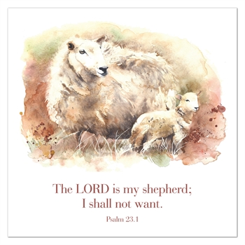 Salmo 23, Spanish Bible Verse | Greeting Card