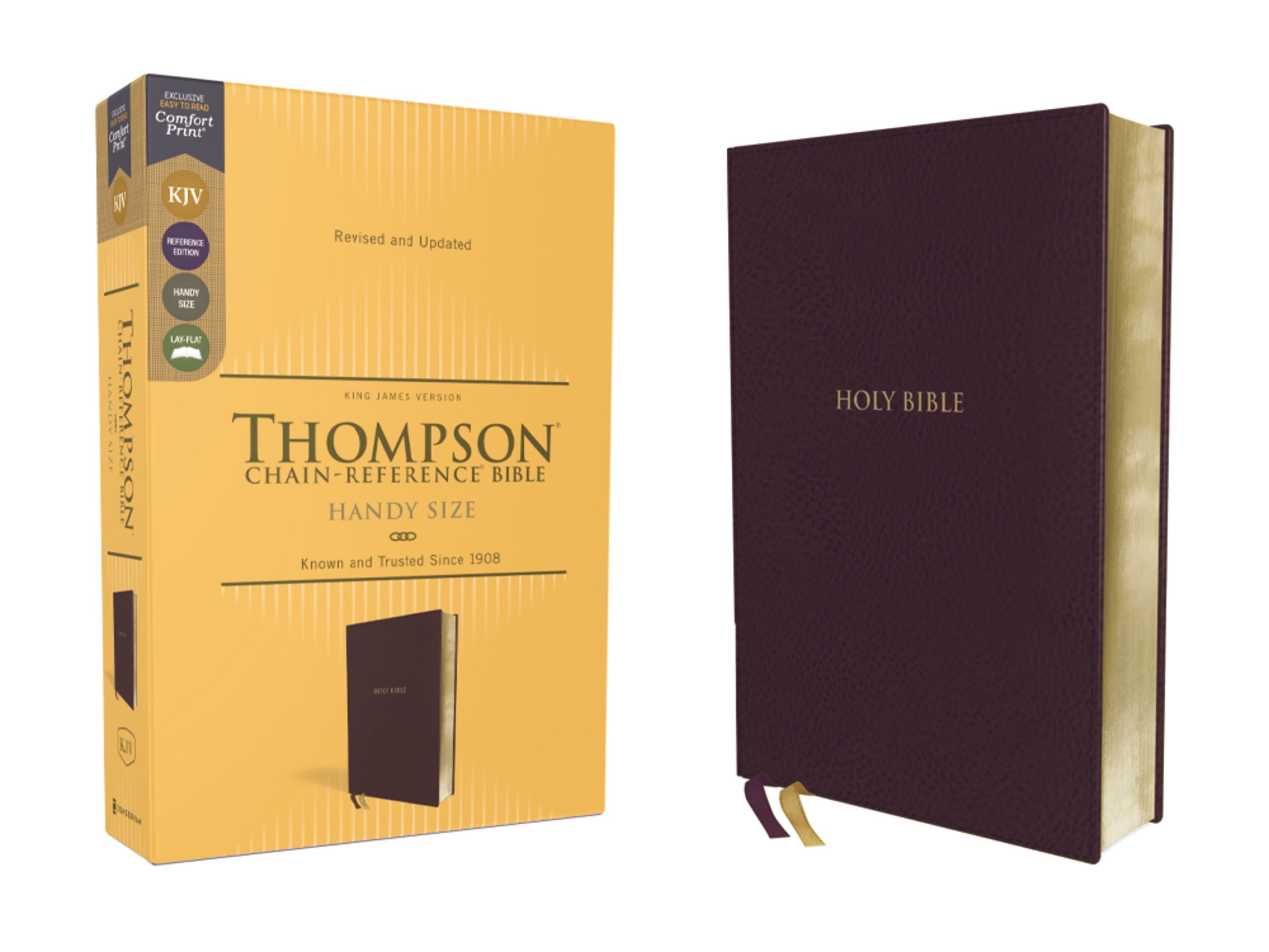 KJV Thompson Chain Reference Bible - Handy Size - Comfort Print