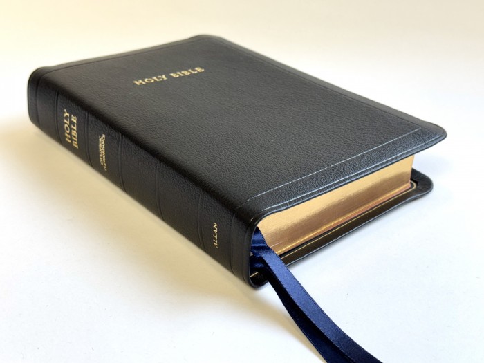 KJV Allan Longprimer Edition - Black Goatskin - w/Cyclopedic