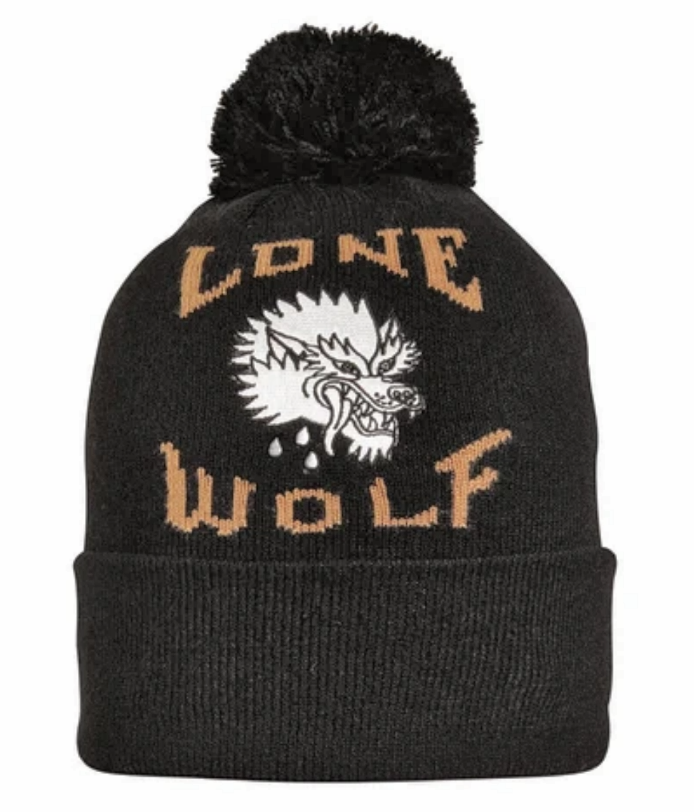 2020 Turtle Fur Lone Wolf Pom Hat