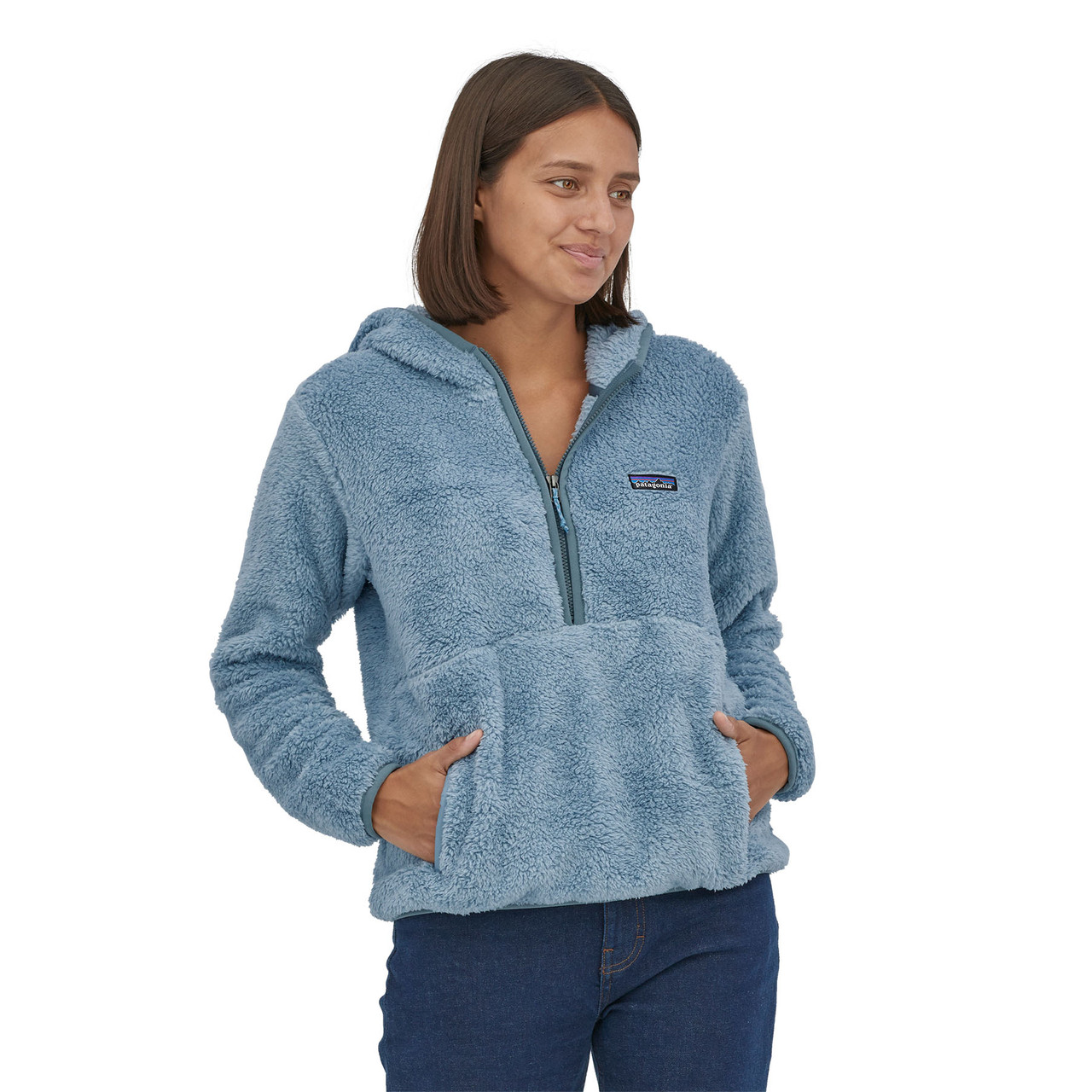 Girls Patagonia, Los Gatos Full Zip Hooded Fleece Jacket