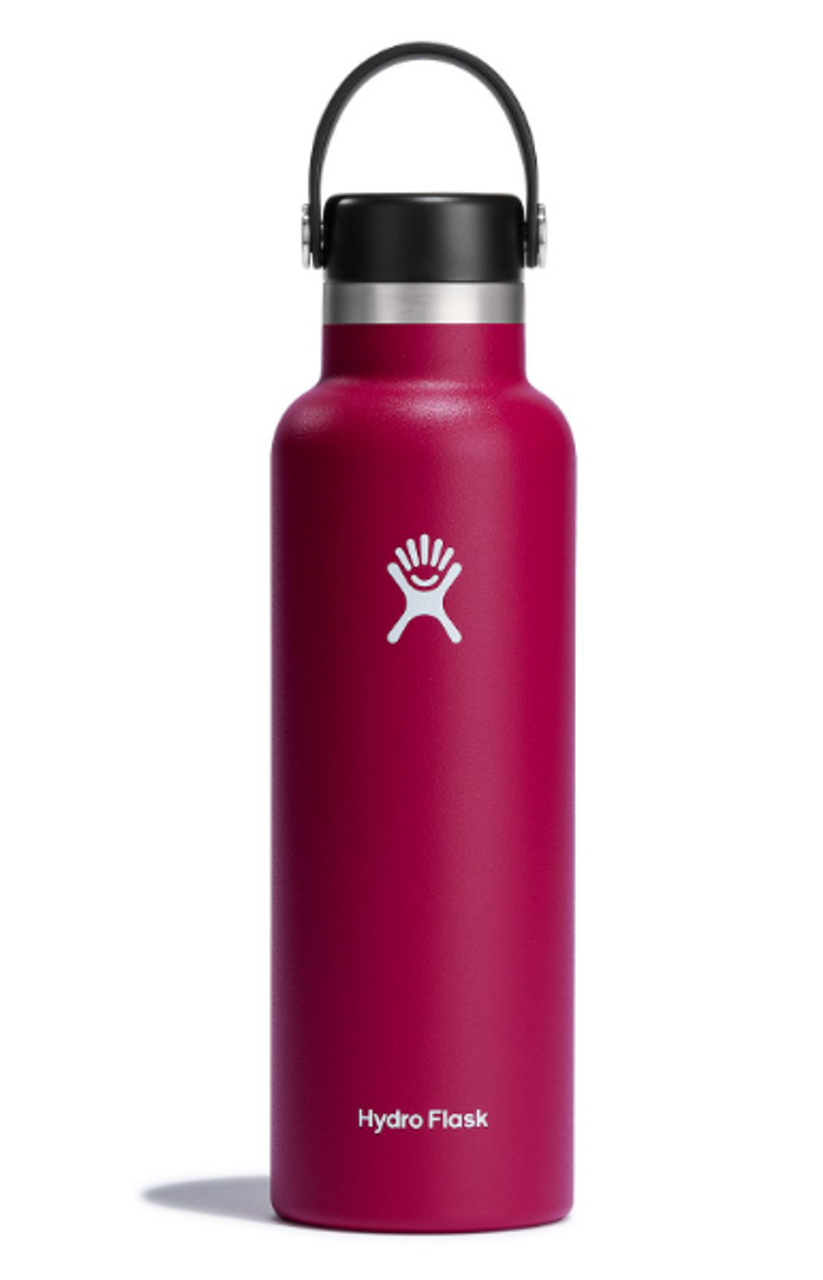 Hydro Flask Purple Standard Mouth Bottle, 21 oz Hydro Flask