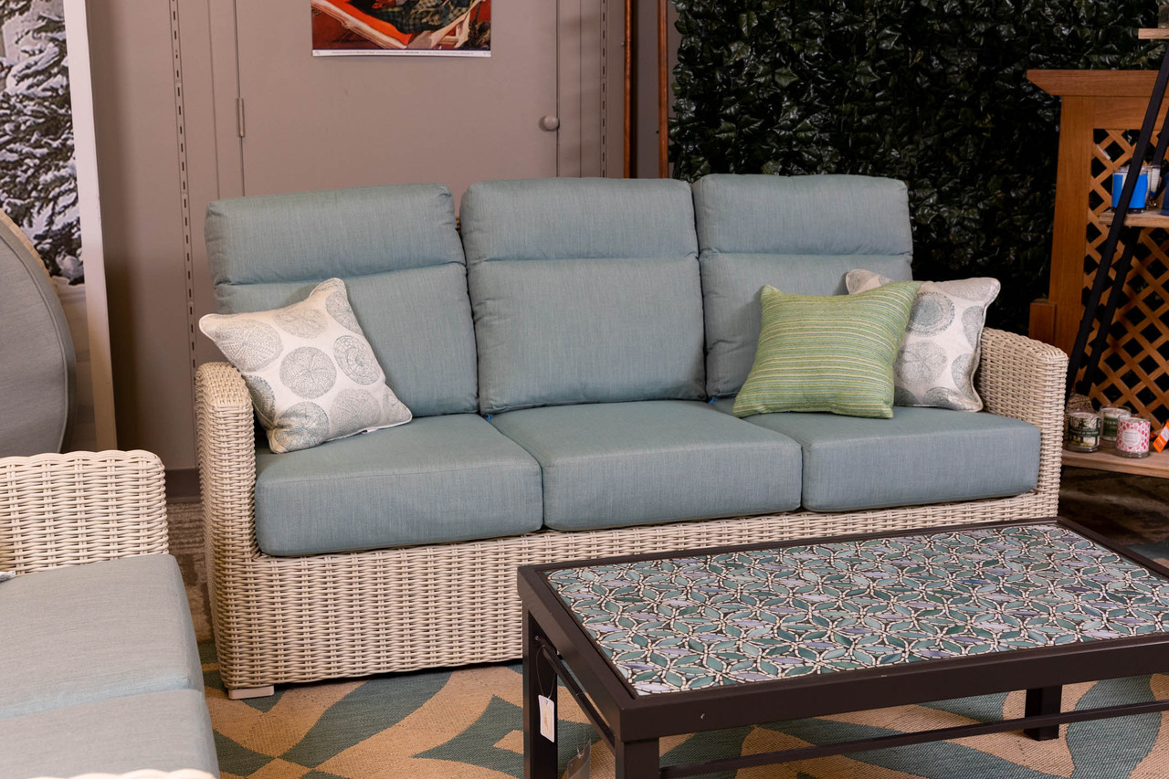 Eureka Sofa Whitewash Ski Haus Patio Place