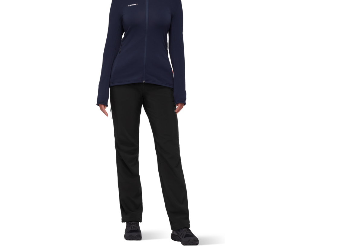 Mammut Runbold Pants Mammut Runbold Winter SO Pants Women Black Pantalons De Mammut Women's Hiking Pants