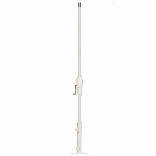 45" A/T Bottom Pole - White