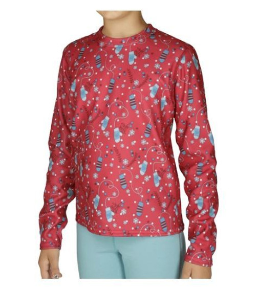 Y Pepper Fleece Print Crew
