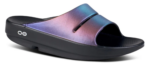 サンダル・ミュール Oofos Oolala Luxe Sandals WOMEN'S OOMEGA OOLALA LUXE SANDAL - ATLANTIS | Performance