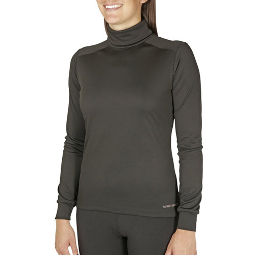 2025 Women's Peachskins Solid T-Neck Baselayer Top 2025 Women's Peachskins Solid T-Neck Baselayer Top