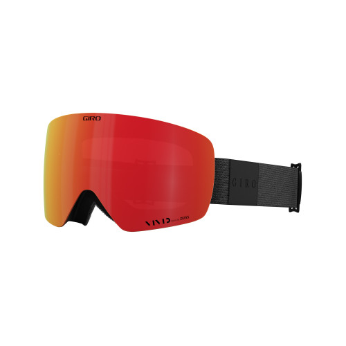 2024 Contour RS Goggle - Black Mono w/ Vivid Ember