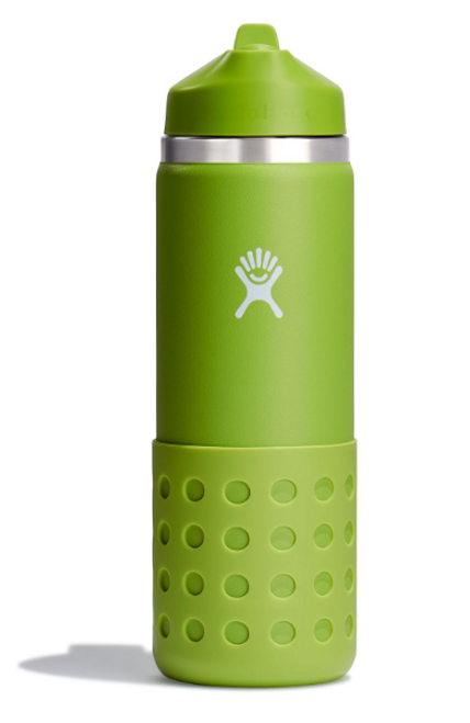 Kids' Wide-Mouth Vacuum Water Bottle with Straw Lid - 12 fl. oz.