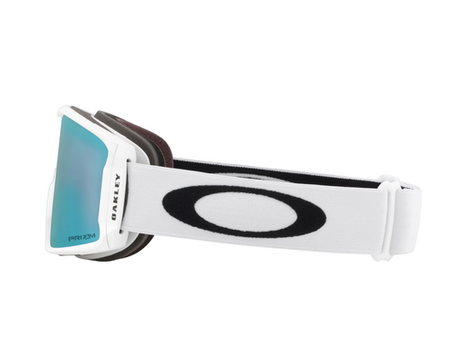 2025 Line Miner M - Matte White / Prizm Sapphire 2025 Line Miner M - Matte White / Prizm Sapphire