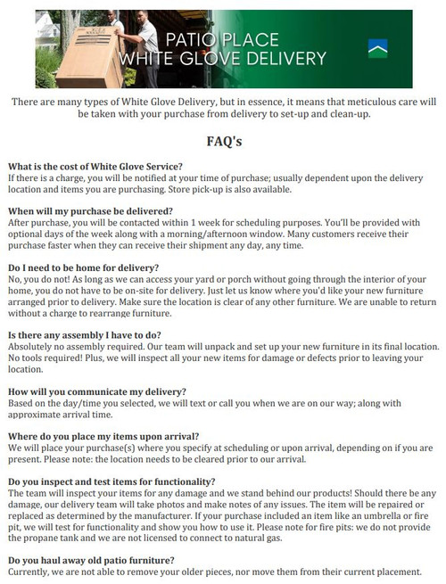 31"x 48" St. Martin Coffee Table