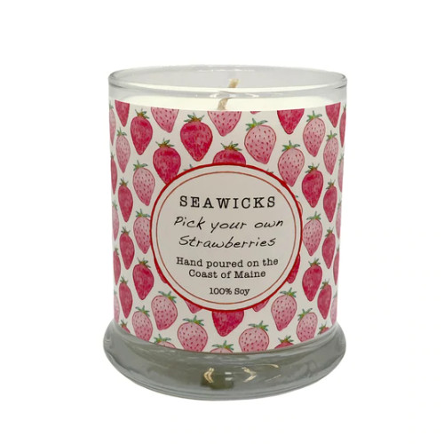 Pick Your Own Strawberries 100% Soy Candle