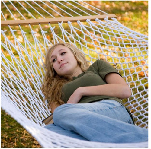 Envirope Single Sized White Living Hammock