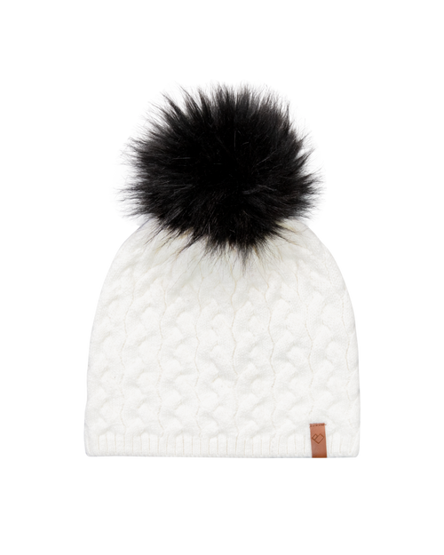 2023 Women's NYC Faux Fur Pom Beanie