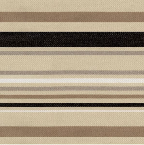 10' Square Cantilever-Bronze w/ Black Latte Stripe