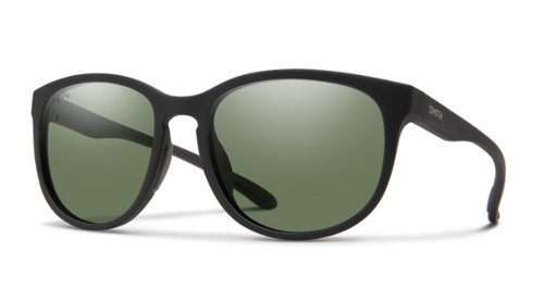 Lake Shasta-Matte Black/CPop Polarized Grey Green