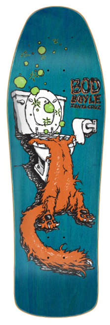 Santa Cruz Boyle Sick Cat Skateboard Deck