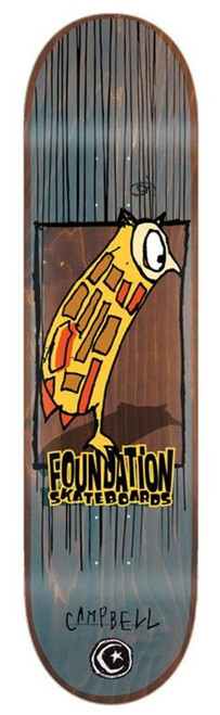 Foundation Aidan Owl Skateboard Deck