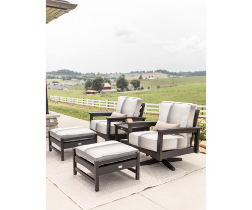 Camden Swivel Rocker - Smoke Gray Camden Swivel Rocker - Smoke Gray