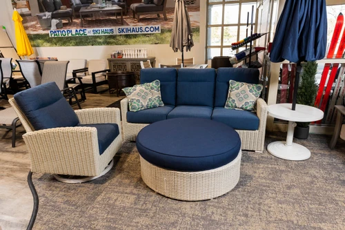 Eureka Swivel Rocker - Whitewash