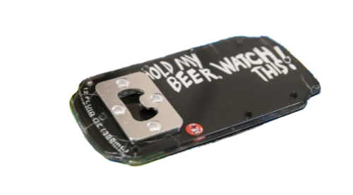 2026 Hold My Beer Bottle Opener Stomp Pad