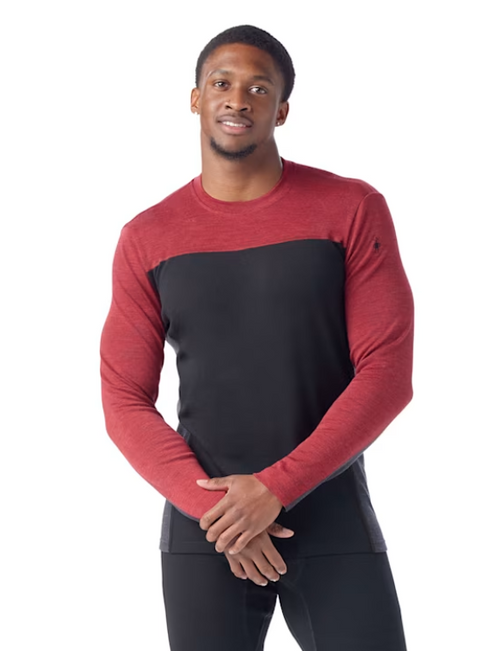 2025 Men's Classic Thermal Merino Colorblock Crew