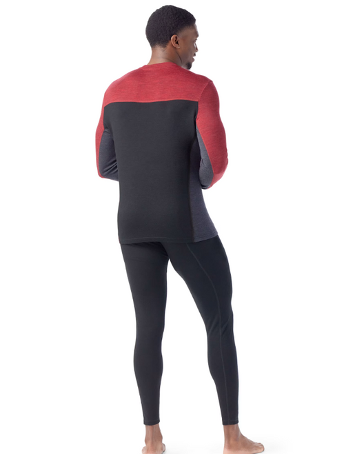 2025 Men's Classic Thermal Merino Colorblock Crew