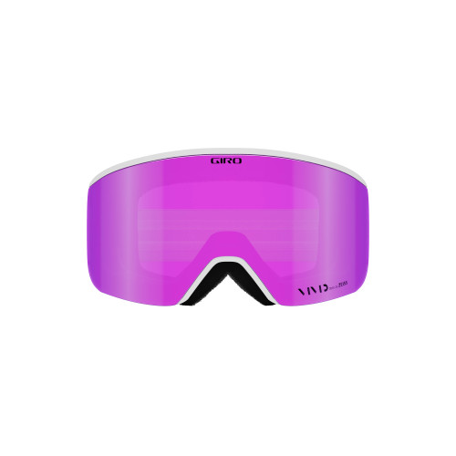 2025 Ella Goggle - White LX Stripe/Vivid Pink