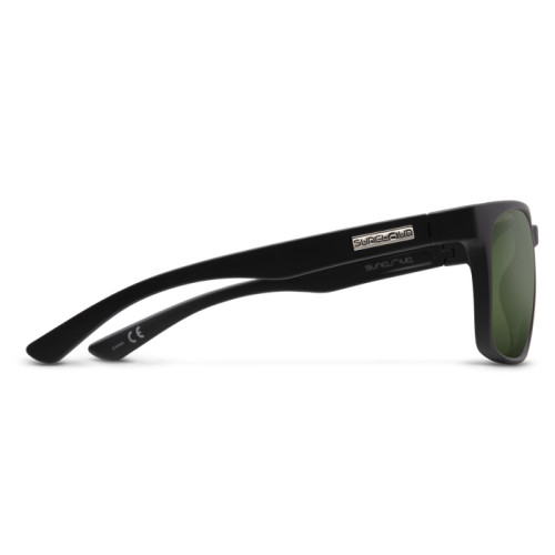 Hundo - Matte Black/Gray Green Polarized Hundo - Matte Black/Gray Green Polarized