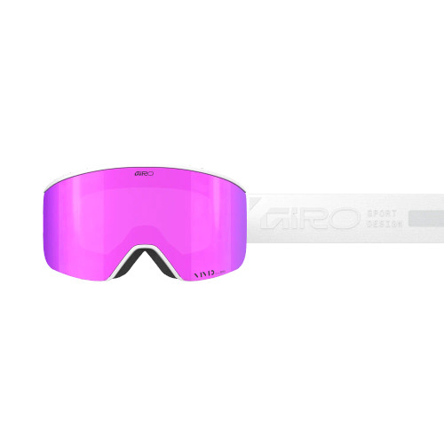 2026 Ella Goggle - White Rails/Pink 2026 Ella Goggle - White Rails/Pink