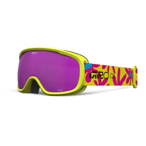 2026 Buster Youth Goggle - Yellow Flowers/Pink