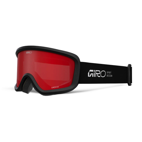 2026 Chico 2.0 Youth Goggle -Black Stacked/Scarlet