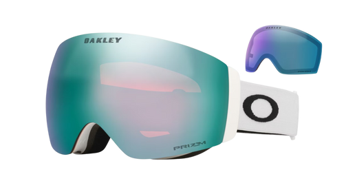 2026 Flight Deck Pro M- Matte White w/ Prizm Sapph