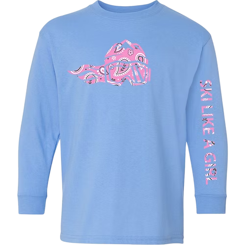 2026 Girl's Ski Like A Girl Paisley Long Sleeve