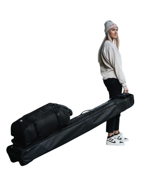 2026 Snow Roller Pro 70L Ski Bag - Blackout